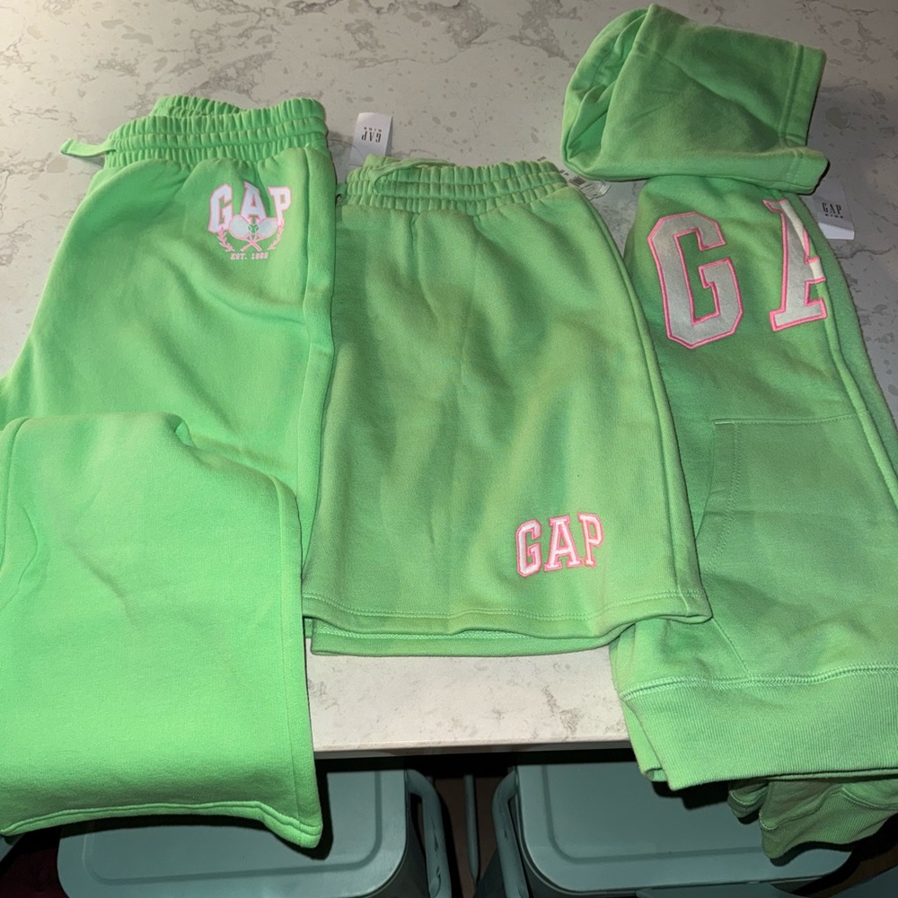 GAP Kids Mint Green Sweatpants & Joggers Set